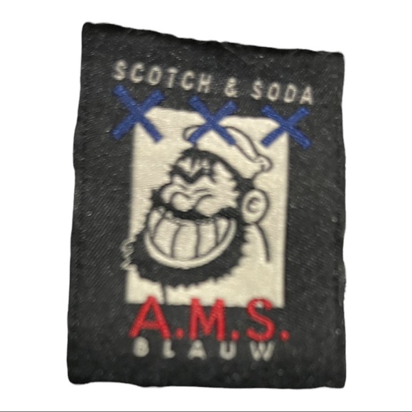 Scotch & Soda Brutus X AB striped limited edition Colab. Mens size Small. - Picture 7 of 9